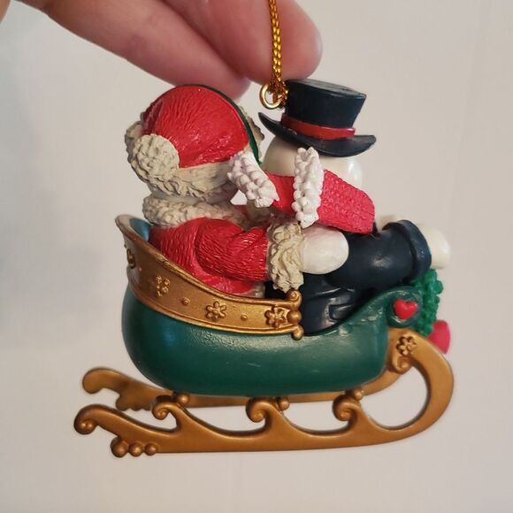 The Trimmery Collectible Ornament #73 Snowman Couple - First Christmas Together - Picture 6 of 8